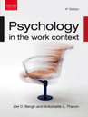 PSYCHOLOGY IN THE WORK CONTEXT 4 ED NEW